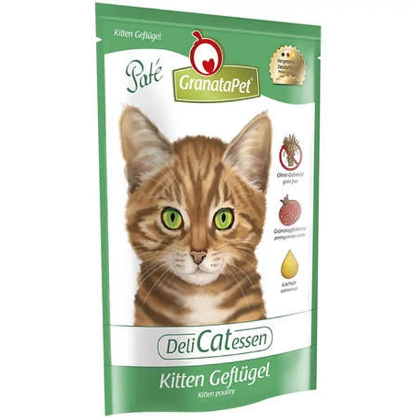GranataPet Delicatessen Pouch Kitten szárnyas 85g 6db