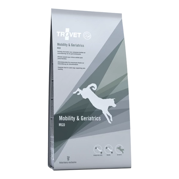 TROVET MOBILITY&amp;GERIATRICS 12,5 kg száraztáp kutyáknak