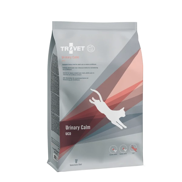 TROVET URINARY &amp;  CALM DIET (UCD) száraztáp macskák részére, 3kg