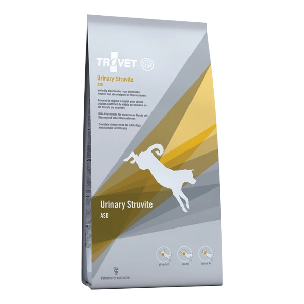 TROVET URINARY&amp;STRUVITE (ASD) DOG száraztáp kutyáknak 3 kg